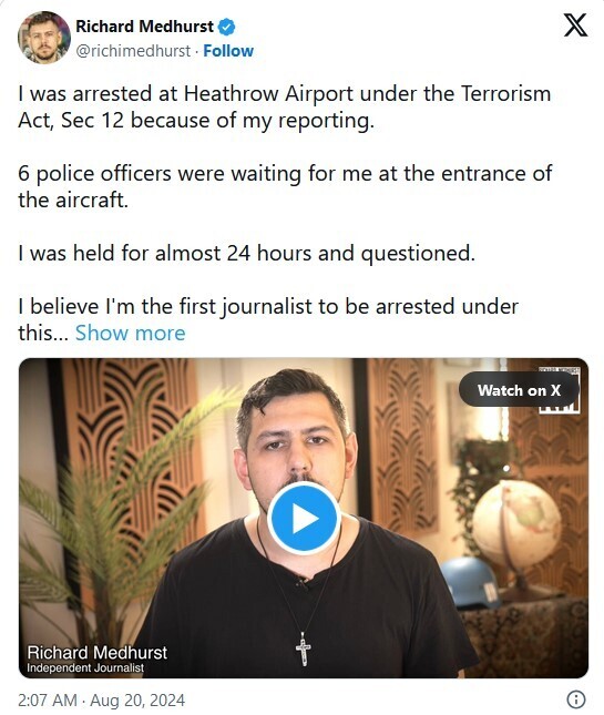 بازداشت فعالان حامی فلسطین در انگلیس؛ خوشخدمتی لندن به رژیم صهیونیستی بازداشت فعالان حامی فلسطین در انگلیس؛ خوشخدمتی لندن به رژیم صهیونیستی