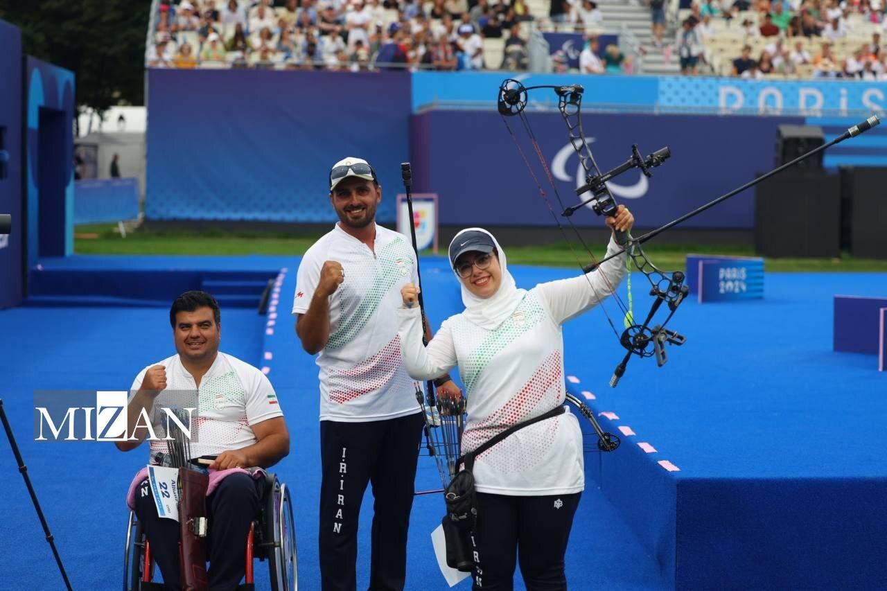 پارالمپیک ۲۰۲۴| صفرزاده به مرحله نیمه نهایی دوی ۴۰۰ متر راه یافت/ گلبال ایران با شکست مقابل اوکراین حذف شد/ تیم تیراندازی باکمان ایران به فینال صعود کرد پارالمپیک ۲۰۲۴| صفرزاده به مرحله نیمه نهایی دوی ۴۰۰ متر راه یافت/ گلبال ایران با شکست مقابل اوکراین حذف شد/ تیم تیراندازی باکمان ایران به فینال صعود کرد