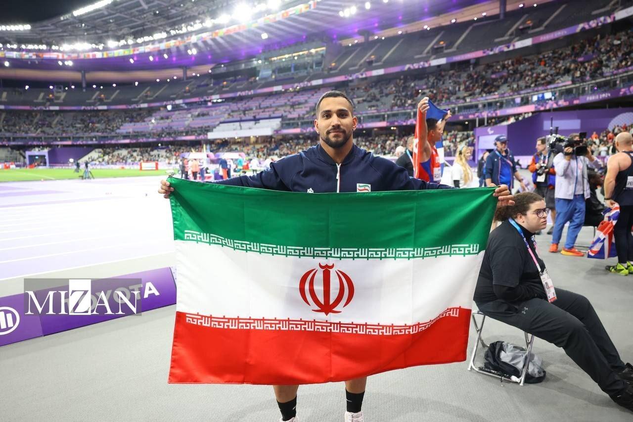 پارالمپیک ۲۰۲۴| باجولوند مدال نقره پرتاب دیسک را به دست آورد/ برنز پرتاب وزنه بر گردن جوانمردی/ بختیار در پاراوزنه برداری به مدال برنز رسید/ بنی طبا نایب قهرمان جودوی پارالمپیک شد/ پیروج در پرتاب نیزه نقره گرفت پارالمپیک ۲۰۲۴| باجولوند مدال نقره پرتاب دیسک را به دست آورد/ برنز پرتاب وزنه بر گردن جوانمردی/ بختیار در پاراوزنه برداری به مدال برنز رسید/ بنی طبا نایب قهرمان جودوی پارالمپیک شد/ پیروج در پرتاب نیزه نقره گرفت