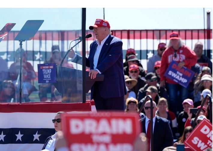 ادامه کارزارهای نامزدهای انتخاباتی؛ ترامپ خواستار برکناری هریس شد