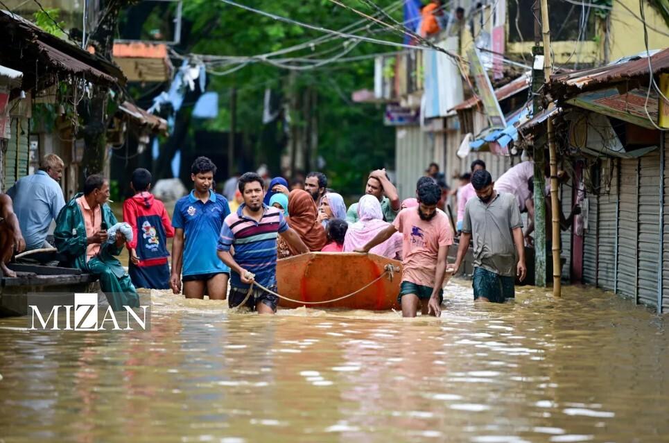سیل مرگ‌بار در بنگلادش؛ ۱۳ نفر کشته و میلیون‌ها نفر سرگردان شدند