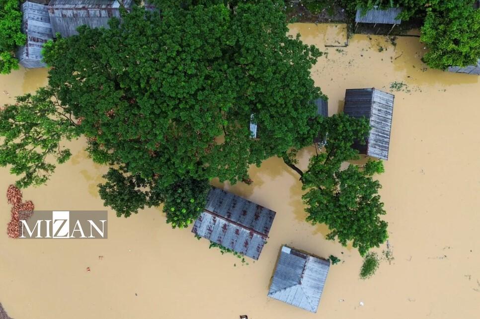 سیل مرگ‌بار در بنگلادش؛ ۱۳ نفر کشته و میلیون‌ها نفر سرگردان شدند