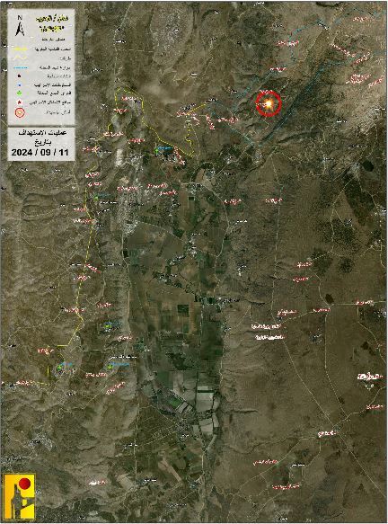عملیات حزب‌الله لبنان در شمال اراضی اشغالی؛ ۳ پایگاه صهیونیستی هدف قرار گرفتند