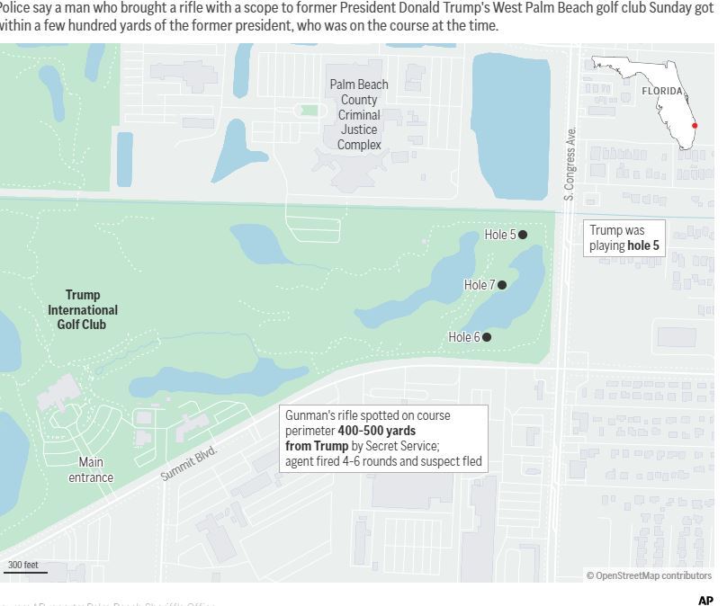 دومین سوءقصد نافرجام علیه ترامپ؛ اف‌بی‌ای تحقیقات را آغاز کرد