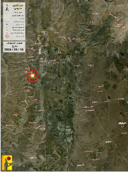 محل استقرار نظامیان صهیونیست در المناره هدف قرار گرفت؛ ۱۶۳ عملیات حزب‌الله در کمتر از ۳ هفته