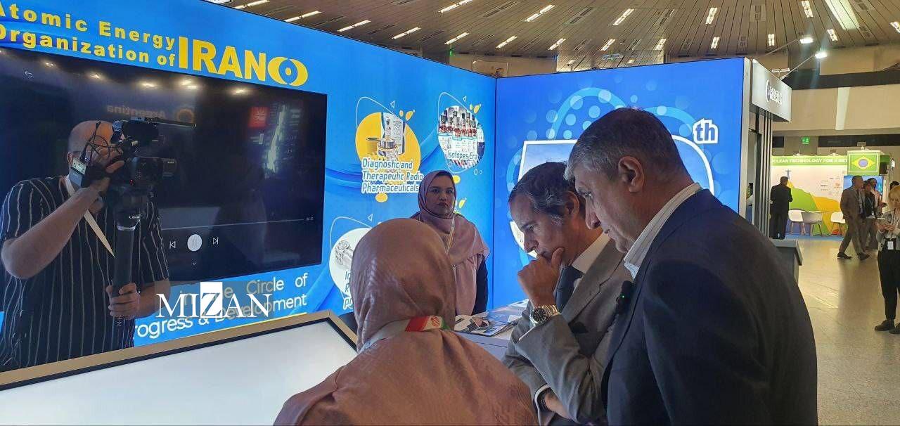 بازدید گروسی از دستاوردهای هسته ای ایران