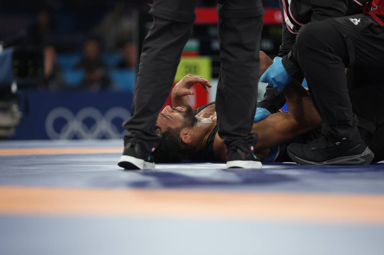 المپیک ۲۰۲۴| حسن یزدانی به مدال نقره رسید +فیلم