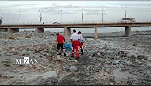 پیکر ١۵ مفقودی حادثه طغیان هلیل‌رود از آب بیرون کشیده شد