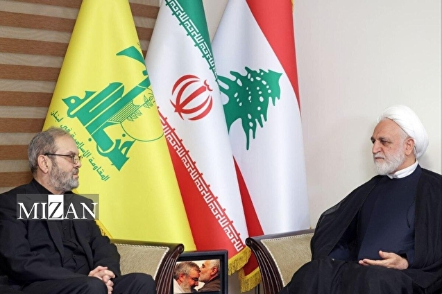 حضور رئیس قوه قضاییه در دفتر حزب الله لبنان اخبار هفته