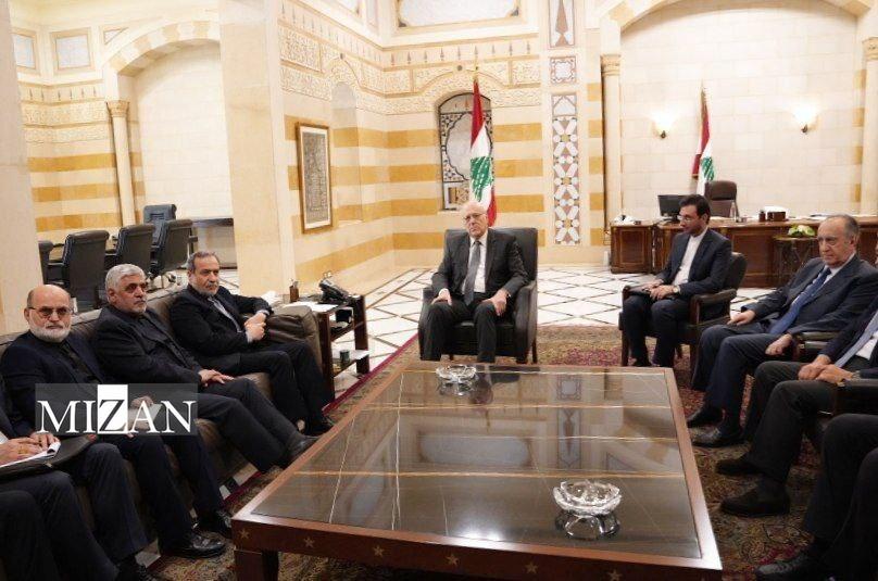 سفر وزیر امور خارجه به بیروت؛ عراقچی با میقاتی گفت‌وگو کرد