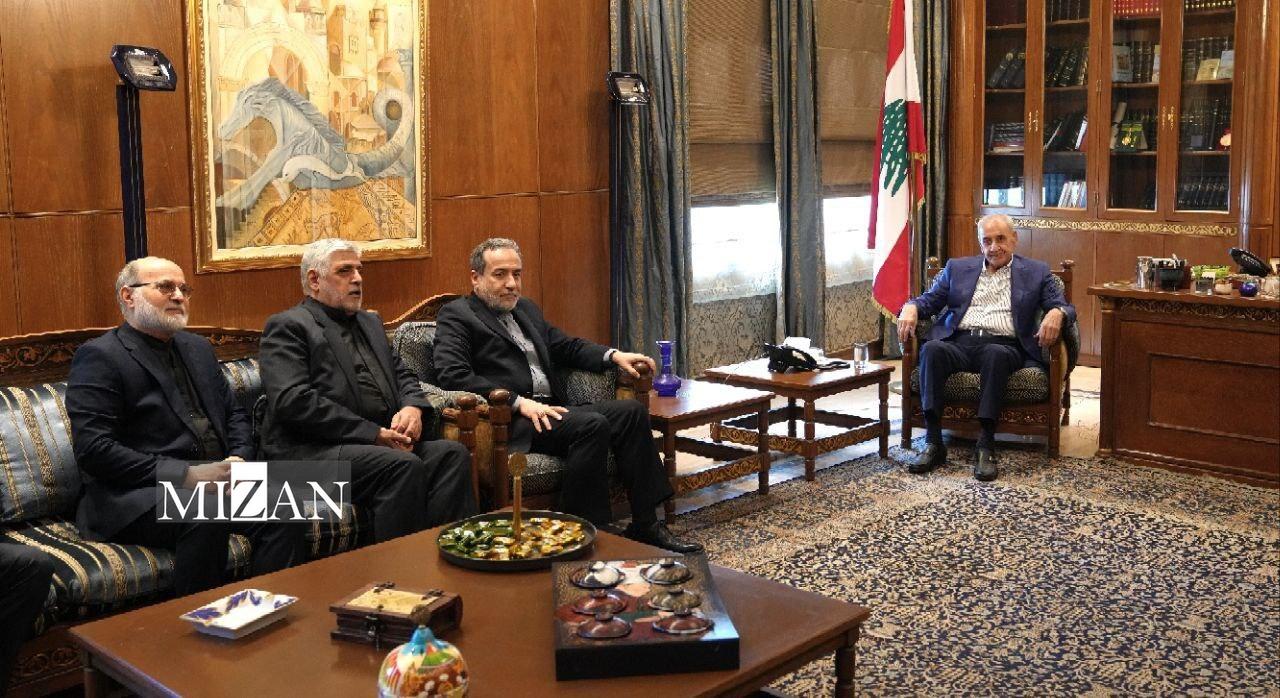 سفر وزیر امور خارجه به بیروت؛ عراقچی با میقاتی گفت‌وگو کرد