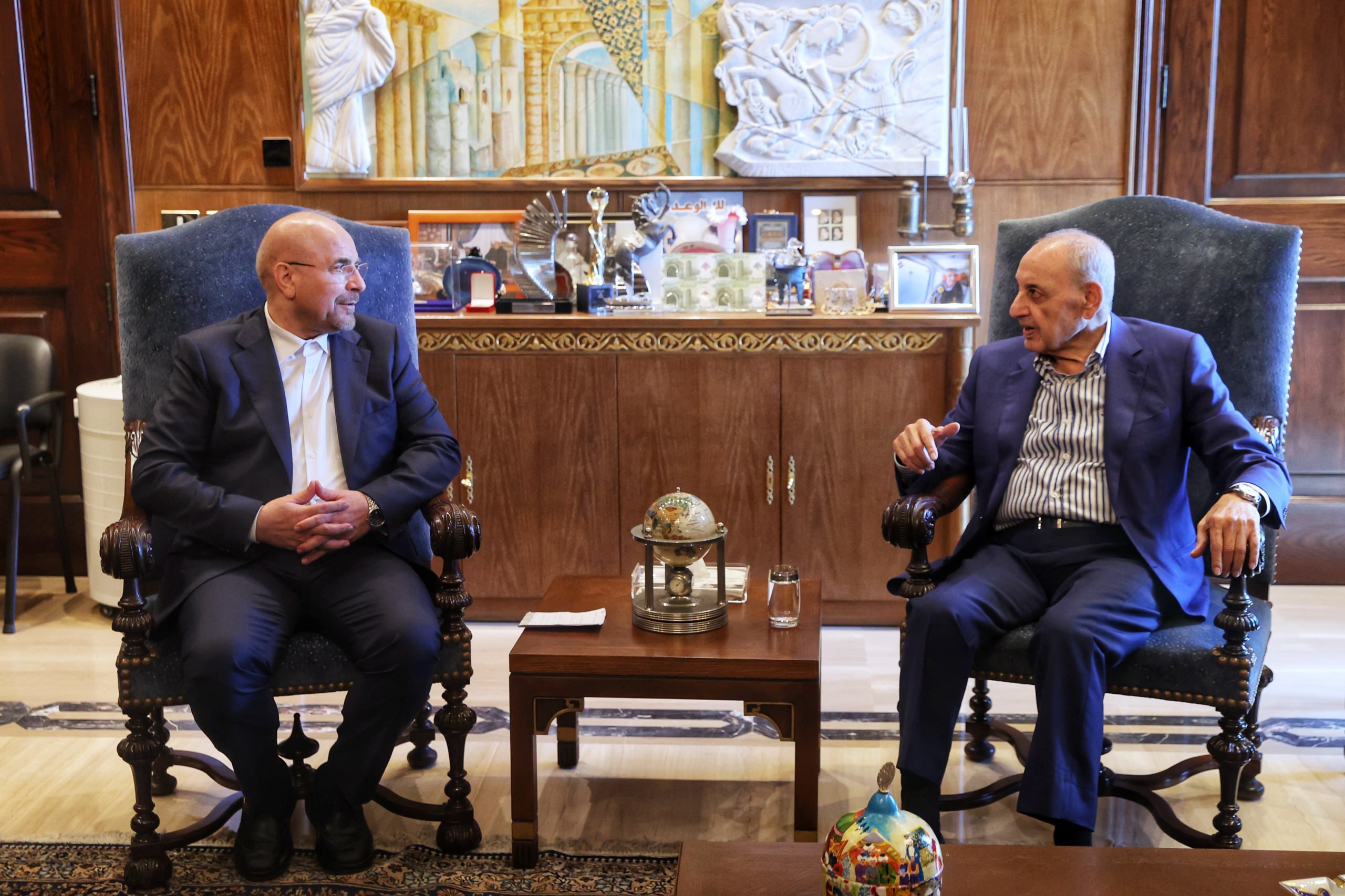 آخرین اخبار از سفر قالیباف به لبنان/ حضور رئیس مجلس شورای اسلامی در مناطق مسکونی بمبارانشده توسط رژیم صهیونیستی آخرین اخبار از سفر قالیباف به لبنان/ حضور رئیس مجلس شورای اسلامی در مناطق مسکونی بمبارانشده توسط رژیم صهیونیستی