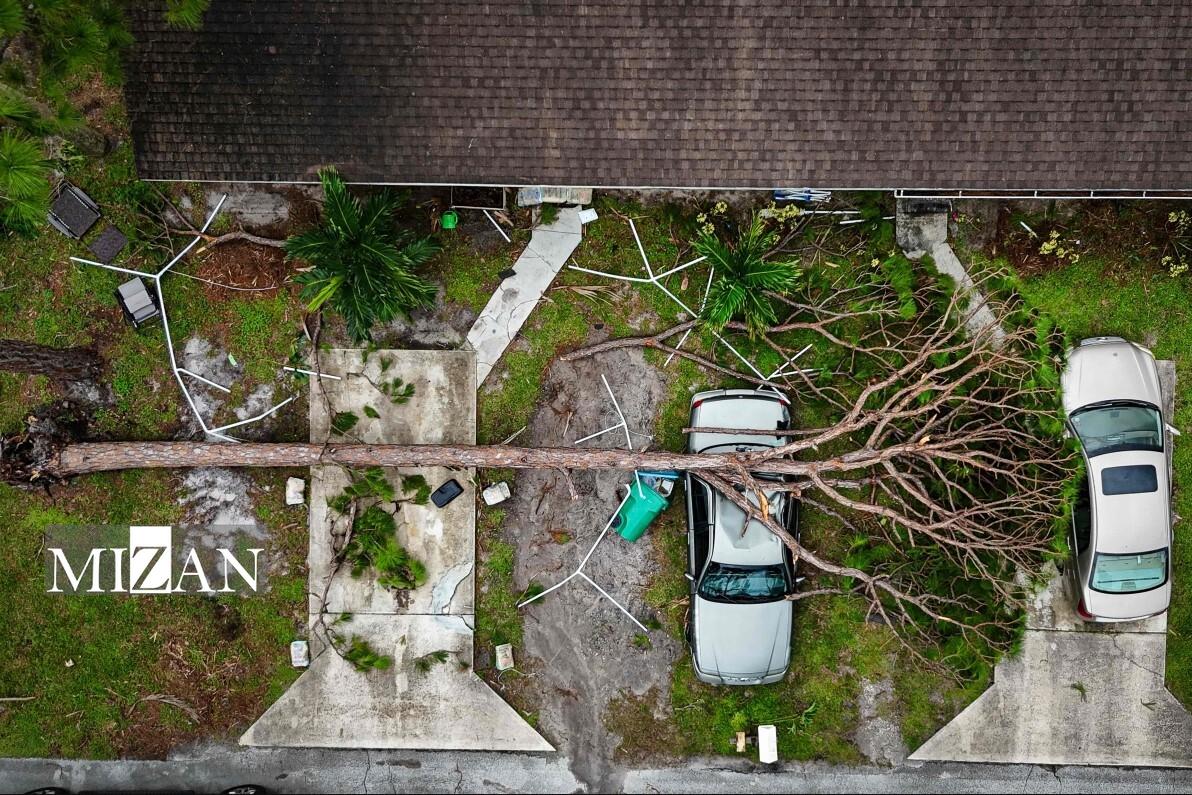 ۱۷ کشته و قطعی برق میلیون‌ها نفر؛ طوفان میلتون در آمریکا پیش می‌رود