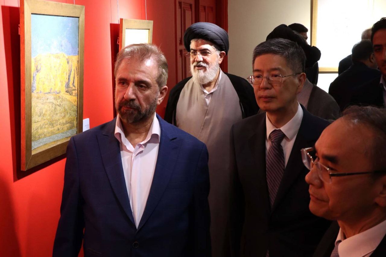 افتتاح نمایشگاه مشترک آثار ایران و چین در کتابخانه و موزه ملی ملک