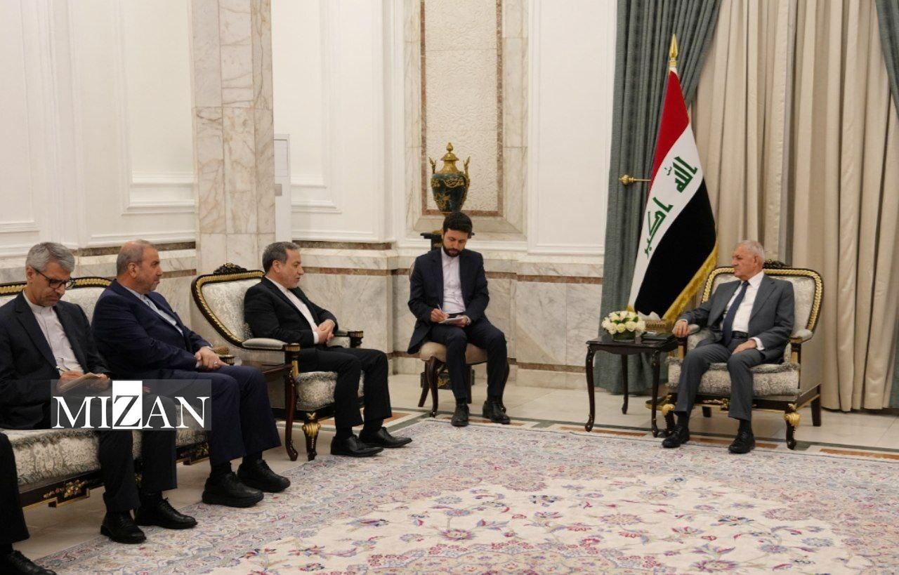 سفر وزیر امور خارجه به بغداد؛ عراقچی: ایران خواهان تنش و جنگ نیست اگرچه برای هر وضعیتی آمادگی دارد