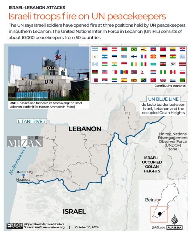 پرده جدید جنایت رژیم صهیونیستی علیه نهاد‌های بین‌المللی؛ از یونیفل چه می‌دانیم