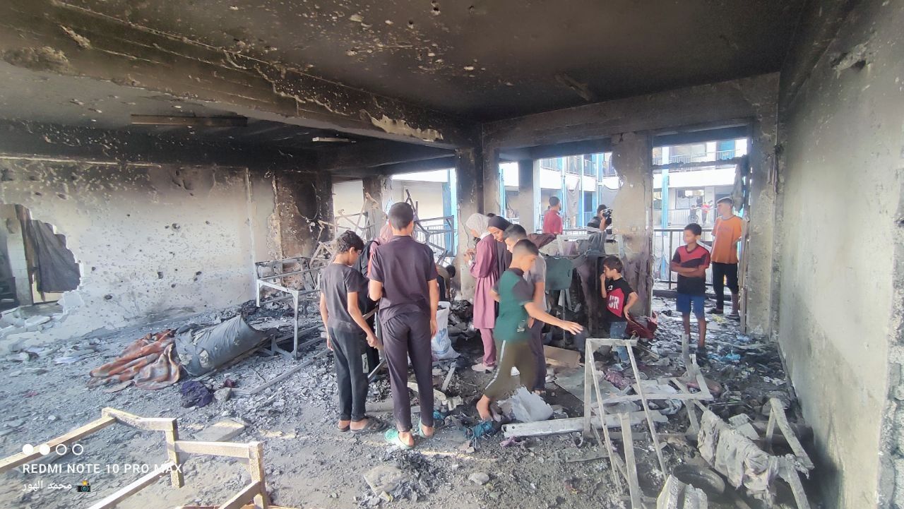 بمباران چادرهای اسکان آوارگان در بیمارستان الاقصی؛ دهها نفر شهید و مجروح شدند بمباران چادرهای اسکان آوارگان در بیمارستان الاقصی؛ دهها نفر شهید و مجروح شدند