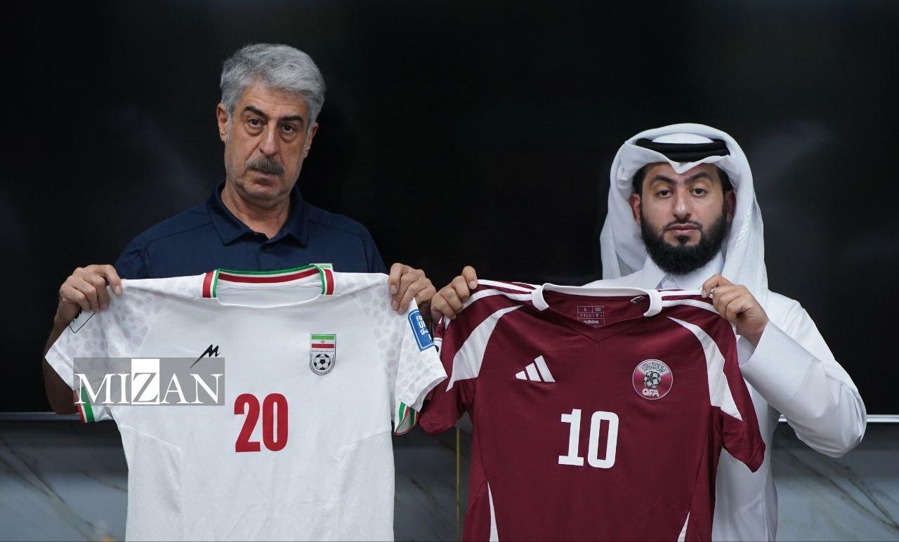 ایران برابر قطر سفید می‌پوشد
