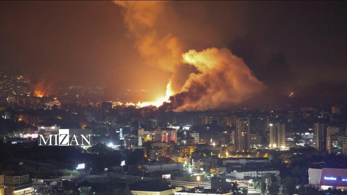 بیش از ۳۰ حمله رژیم صهیونیستی به ضاحیه بیروت؛ حزب‌الله: ادعاهای دشمن صحت ندارند