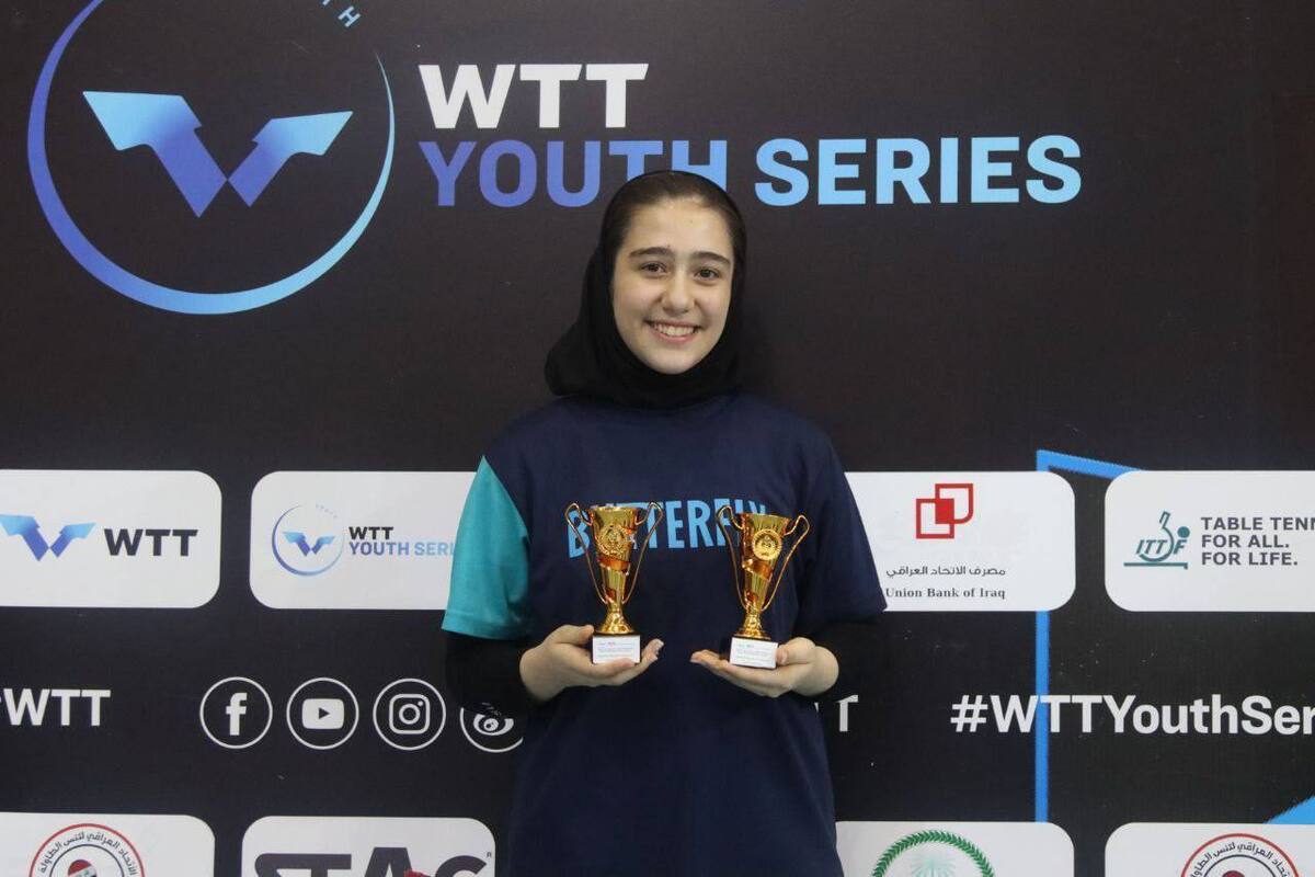 دومین دختر پینگ&zwnj;پنگ&zwnj;باز ایرانى هم سهمیه جهانى گرفت