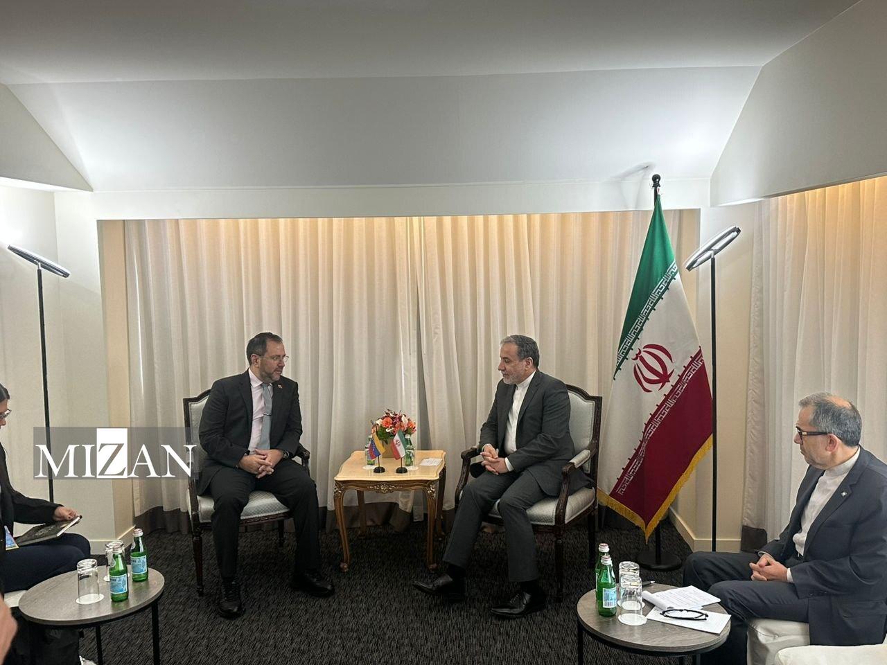 دیدارهای دیپلماتیک وزیر امور خارجه در نیویورک؛