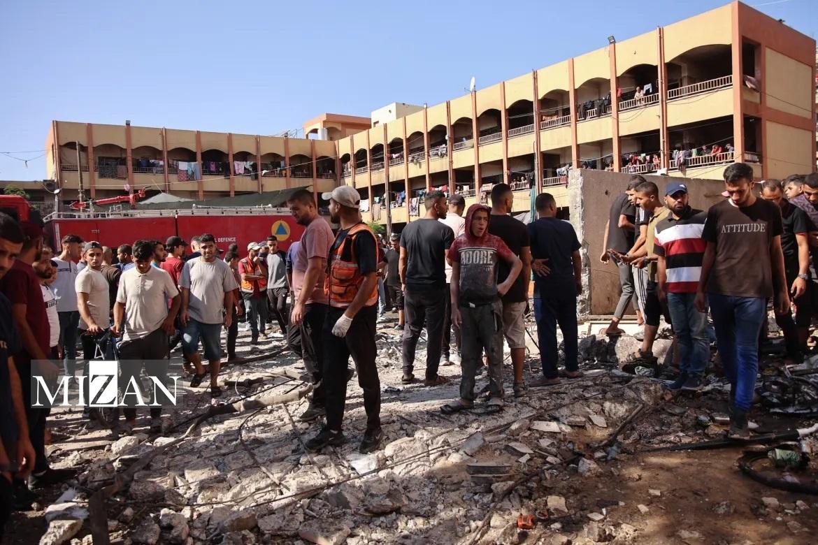 کارزار رژیم صهیونیستی علیه مراکز آموزشی؛ یک مدرسه دیگر بمباران شد کارزار رژیم صهیونیستی علیه مراکز آموزشی؛ یک مدرسه دیگر بمباران شد