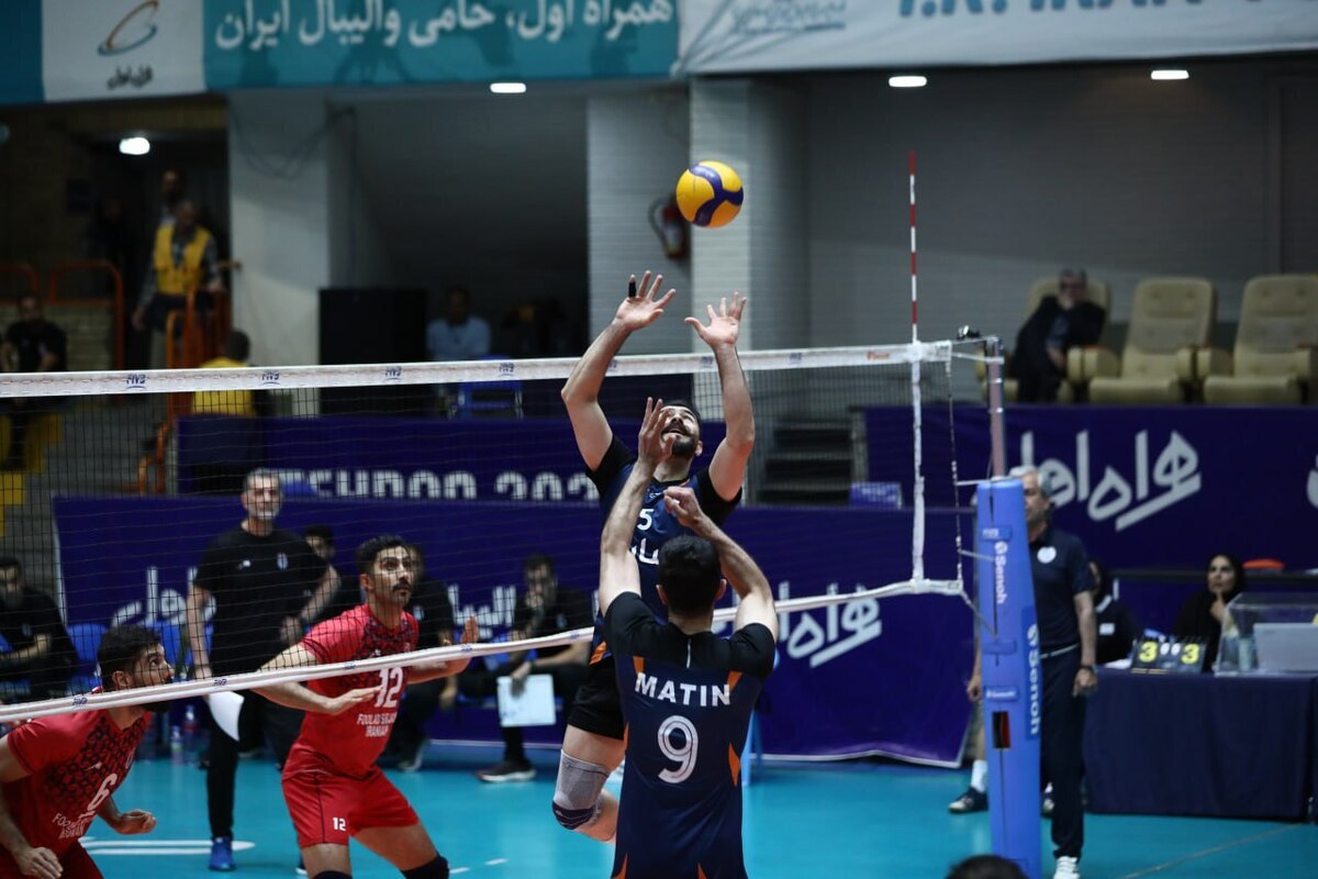 لیگ برتر والیبال| پیروزی تیم‌های پیکان، سایپا، مس رفسنجان، شهداب یزد و شهرداری ارومیه در شب شکست چادرملو