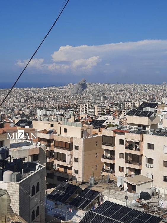 جنگنده‌های رژیم صهیونیستی بخش‌هایی از ضاحیه بیروت را هدف قرار دادند