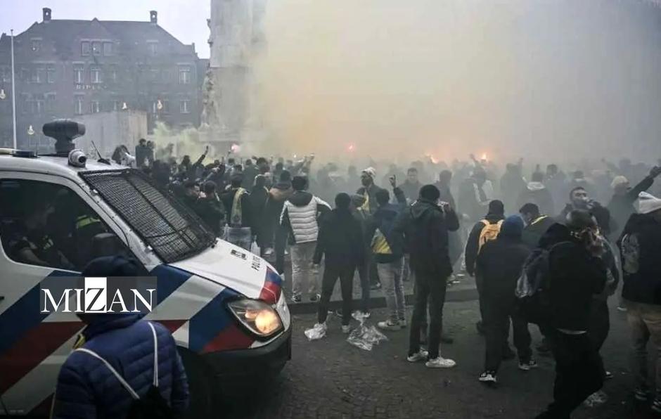 شرمساری دیگر در کارنامه مکرون/ روز سیاه فوتبال با آشوب هواداران رژیم صهیونیست