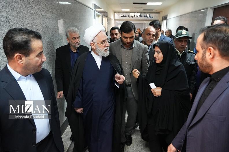 بازدید دادستان کل کشور از حوزه قضایی شهرستان دماوند اخبار هفته