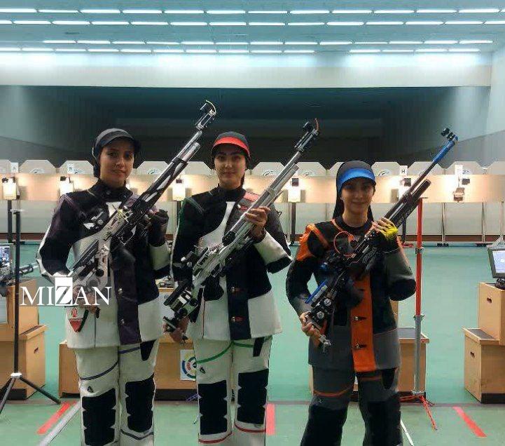 «قهرمانی» قهرمان چهارمین مرحله مسابقات آزاد تفنگ بانوان شد «قهرمانی» قهرمان چهارمین مرحله مسابقات آزاد تفنگ بانوان شد