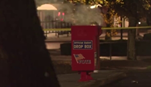 آتش گرفتن چندین صندوق اخذ رای در آمریکا