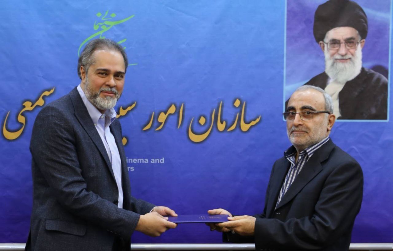 برگزاری مراسم تودیع و معارفه مدیرکل روابط عمومی سازمان سینمایی