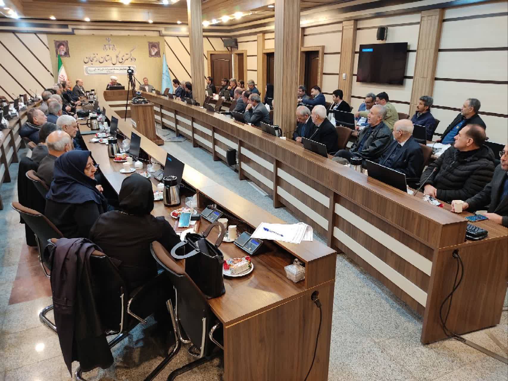 رئیس کل دادگستری استان زنجان: صلاحیت شورا‌های حل اختلاف در قانون جدید صرفا سازشی است