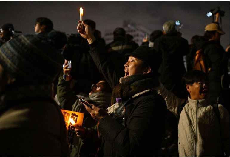 زلزله سیاسی در کره جنوبی؛ دستیاران ارشد کابینه استعفای خود را اعلام کردند