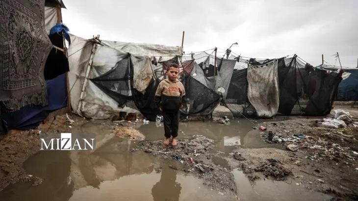 فصل زمستان و چالش مردم غزه برای در امان ماندن از سرما