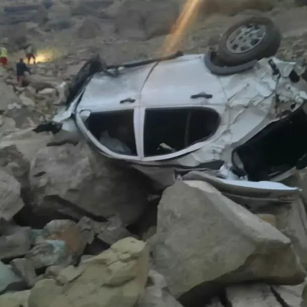 سقوط سواری کوییک به عمق ۱۰۰ متری دره در انتهای اتوبان خرازی تهران