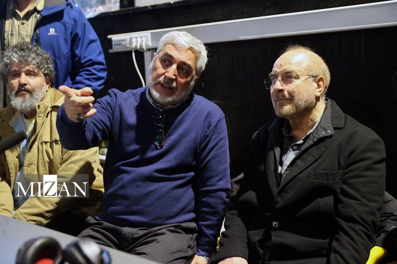 بازدید رئیس مجلس از پشت صحنه سریال‌های «سلمان فارسی» و «موسی کلیم الله»