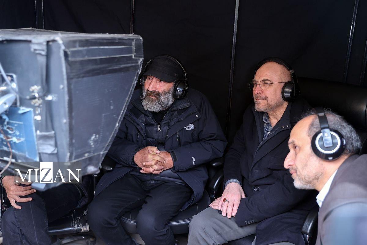 بازدید رئیس مجلس از پشت صحنه سریال‌های «سلمان فارسی» و «موسی کلیم الله»