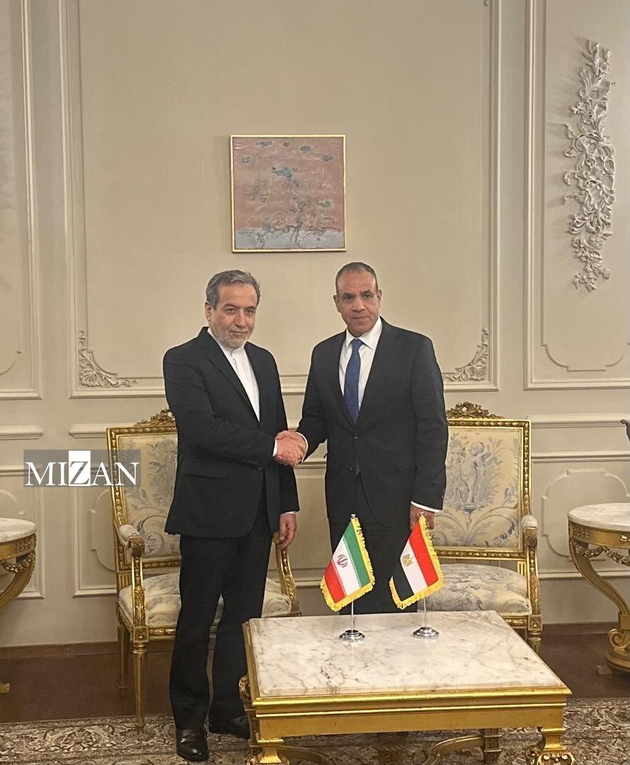 دیدار‌های دیپلماتیک وزیر امور خارجه در قاهره/ عراقچی خواستار همفکری کشور‌های اسلامی برای مقابله با جنایت‌های رژیم صهیونیستی شد