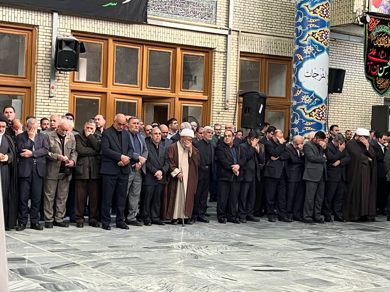 برگزاری مراسم ترحیم حجت‌الاسلام والمسلمین شوشتری در مسجد ارگ 