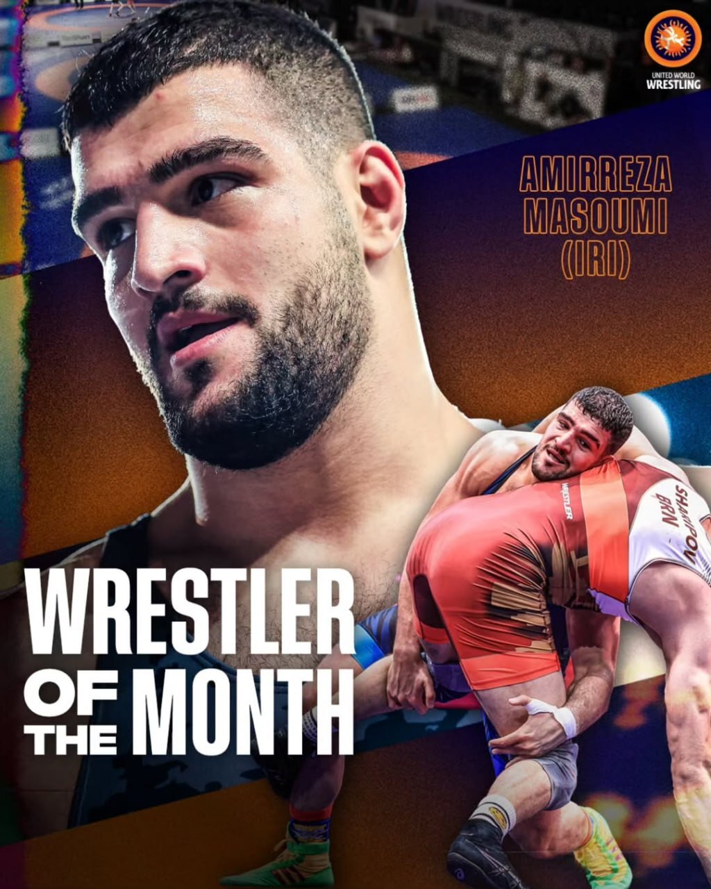 ساروی و معصومی در صدر بهترین کشتی‌گیران ماه میلادی جهان