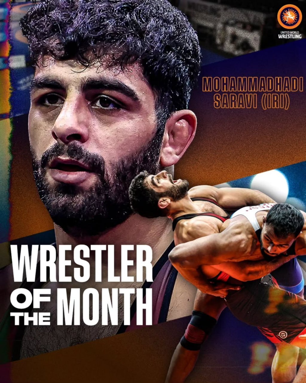 ساروی و معصومی در صدر بهترین کشتی‌گیران ماه میلادی جهان