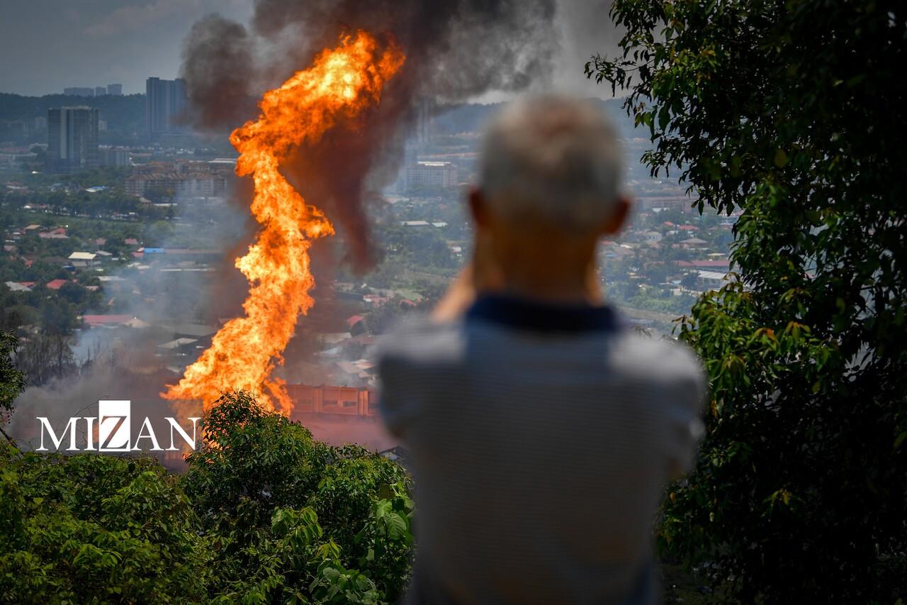 انفجار خط لوله گاز در مالزی؛ بیش از ۱۱۲ نفر مصدوم شدند