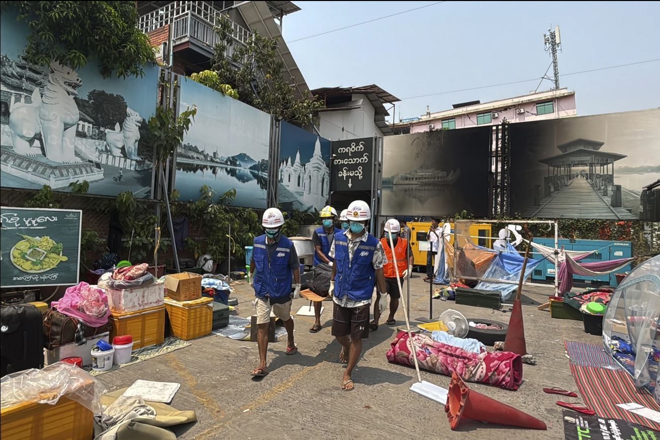 افزایش قربانیان زمین لرزه میانمار به بیش از 3 هزار و 300 نفر