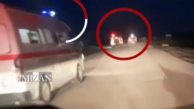 سکانس پایانی زندگی امدادگران در رفح سکانس پایانی زندگی امدادگران در رفح