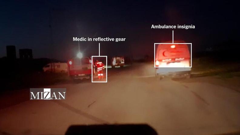 سکانس پایانی زندگی امدادگران در رفح سکانس پایانی زندگی امدادگران در رفح