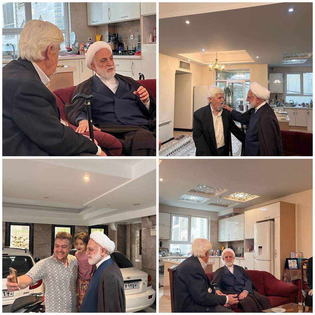 رئیس قوه قضاییه به دیدار عنایت‌الله بخشی رفت