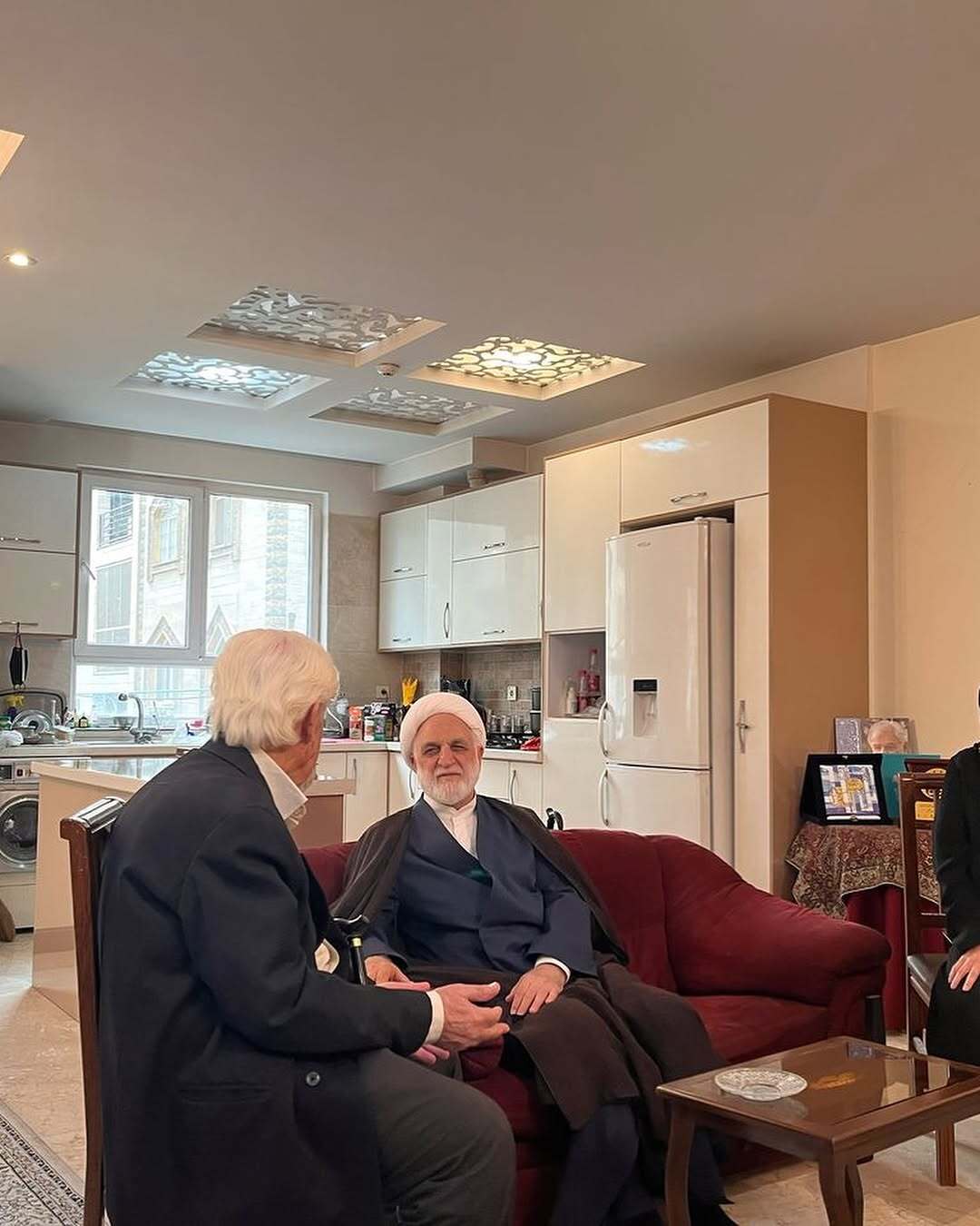 رئیس قوه قضاییه به دیدار عنایت‌الله بخشی رفت