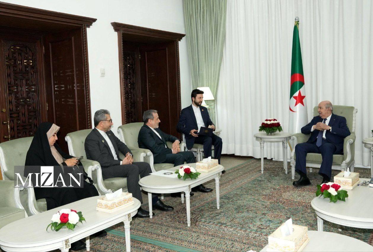 وزیر امور خارجه با همتای الجزایری دیدار کرد